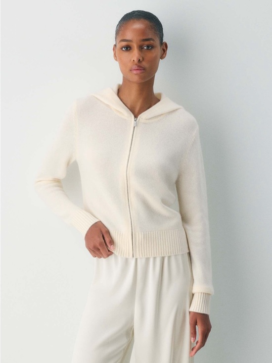 Aritzia Sweaters - Aritzia Essential Cashmere Idyllic Zip Hoodie